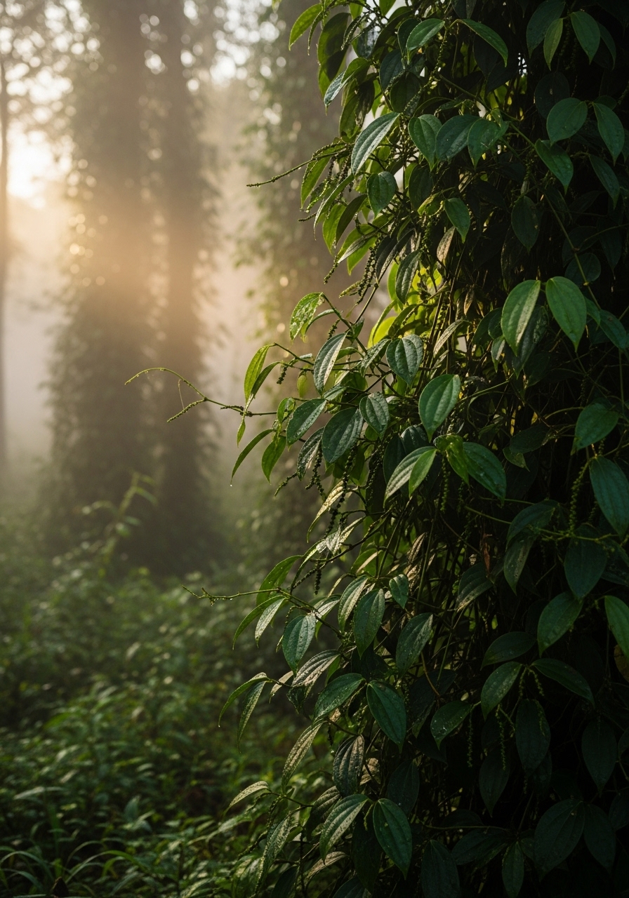 Rainforest grown pepper